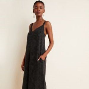 DRA CHECK LAYERING JUMPSUIT
